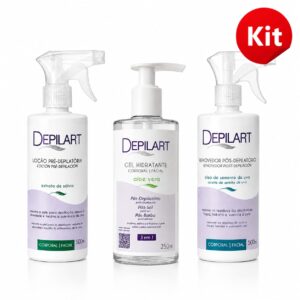 KIT PRÉ E PÓS EPILAÇÃO PROFISSIONAL